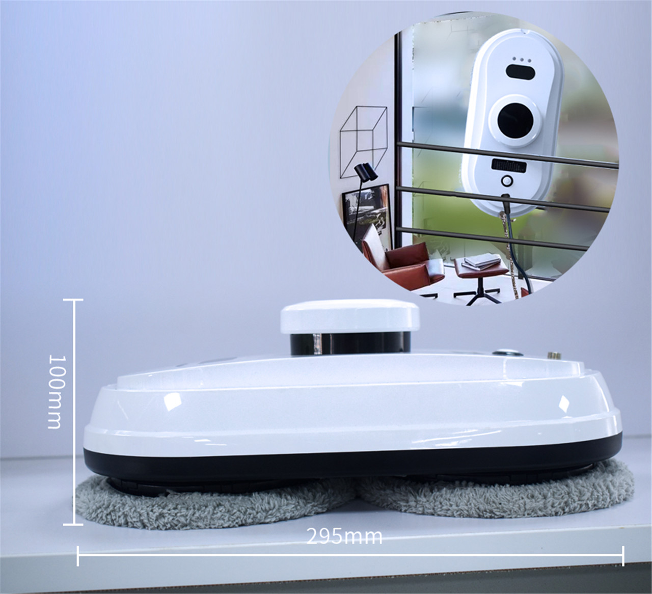 Panavox HCR-08 고층 창문용 자동 유리 청소기 로봇 청소기 창문 청소 로봇 (10)